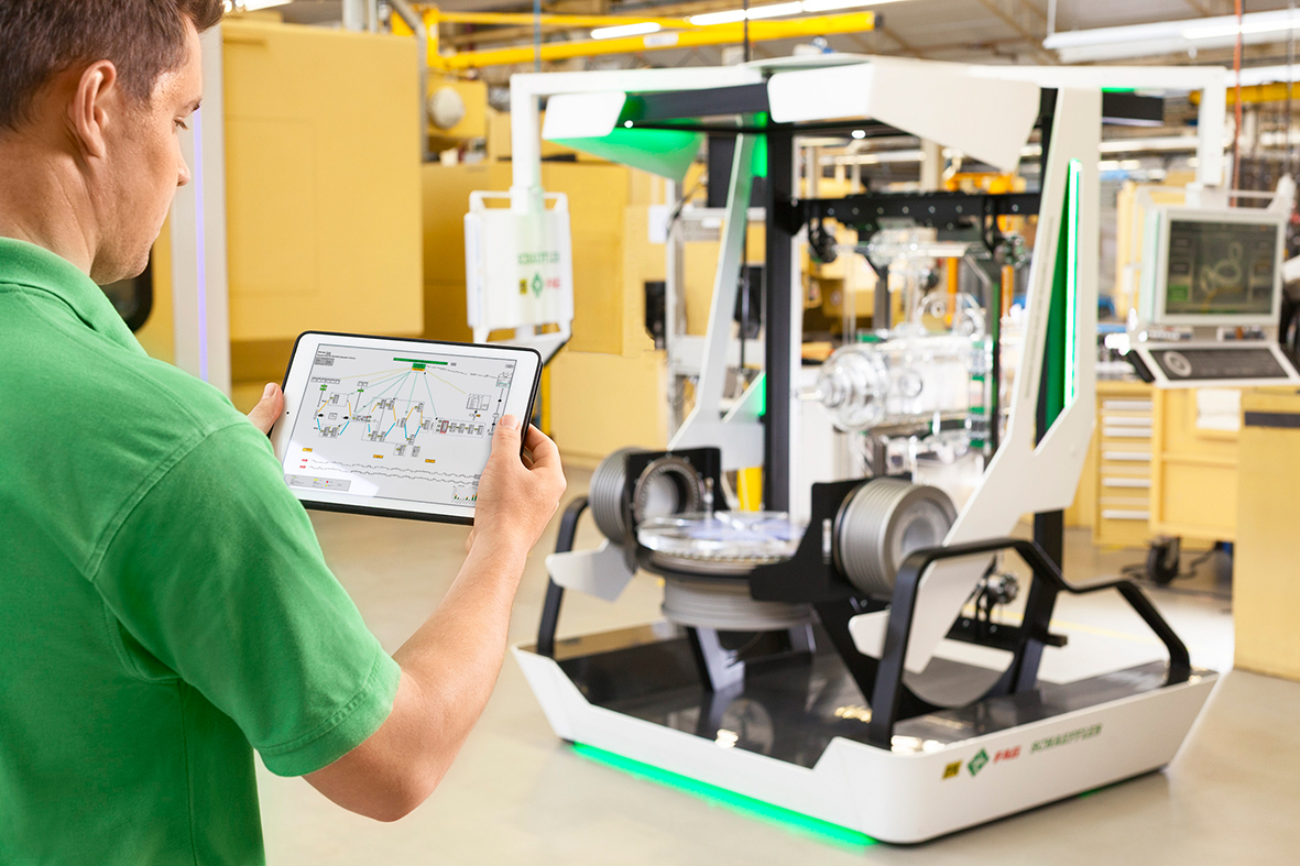 不僅生產(chǎn)加工設備需要數字化，生產(chǎn)環(huán)境的改善也需要通過(guò)數字化的信息來(lái)實(shí)現。